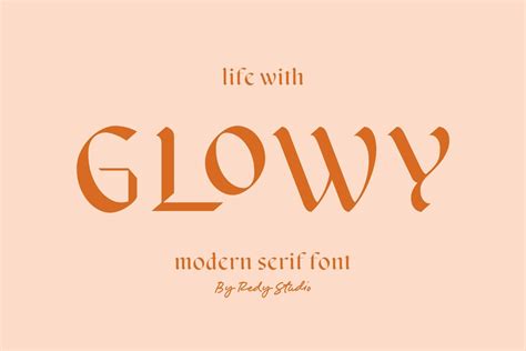 Glowy Font