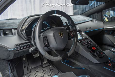 Lamborghini Aventador Interior Blue