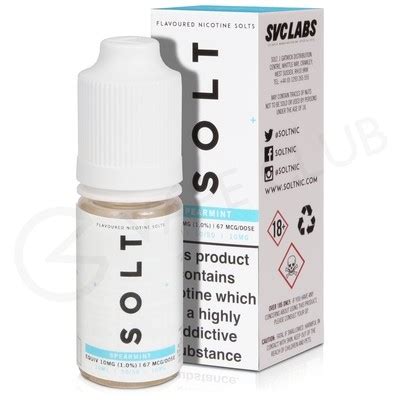 Spearmint Nic Salt E-Liquid by Solt