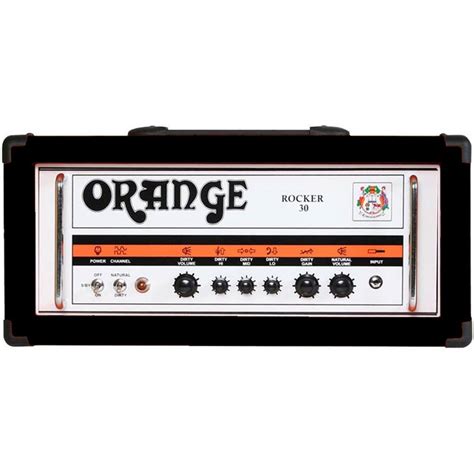 Orange Amp Head (Black) | Guitar rig, Studio recording, Orange amps