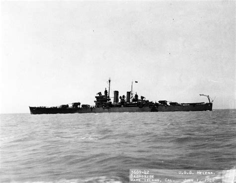 19-LCM-31209: USS Helena (CL-50), July 1942