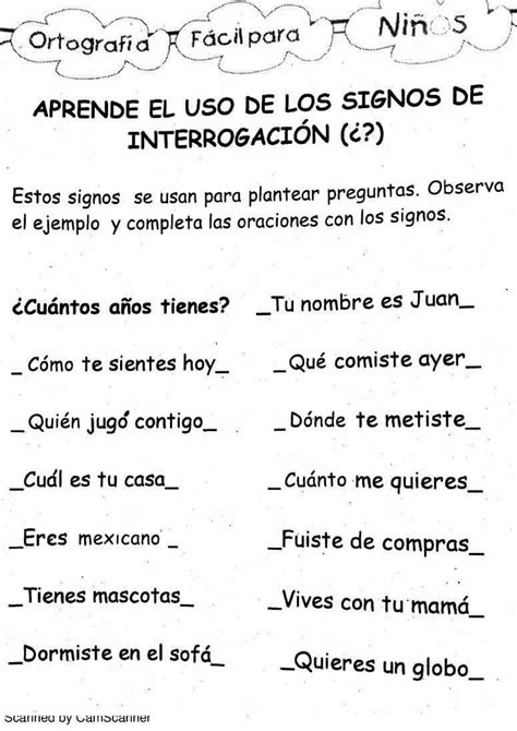 Signos de interrogación Dual Language, Jovani, Grade 1, Acting ...