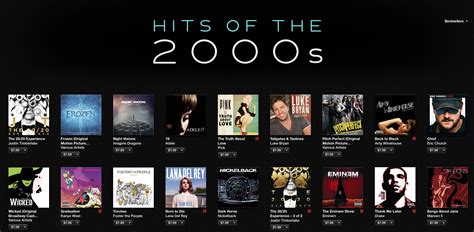 Apple Highlights "Hits of the 2000s," Lowers Music Album Prices to Just ...