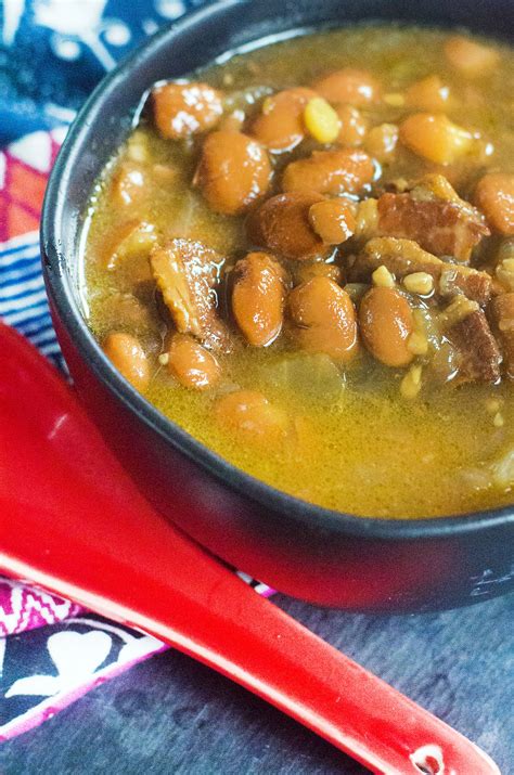 Instant Pot Smoky Ham and Pinto Beans Soup – Angela Ricardo