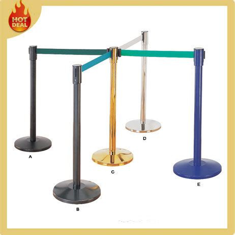 China Stainless Steel Crowd Control Barrier/Queue Barrier Poles - China Queue Barrier Poles ...