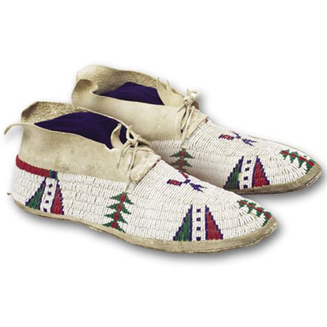 Native American Plains Style Moccasins Pattern - Make Your Own Indian | Leather Unlimited