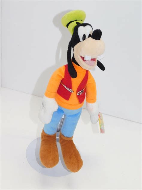 Goofy Plush Mickey Mouse Clubhouse Stuffed Toy Disney | #4629383072