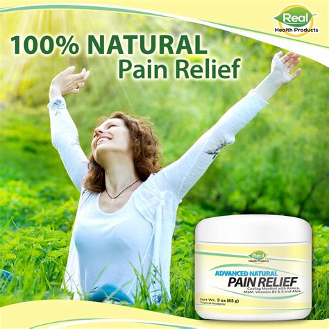 Natural Pain Relief Cream | Relieves Muscle, Joint, Knee, and Back Pain