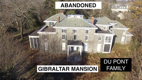 ABANDONED Du Pont Family MANSION | Gibraltar Mansion (DELAWARE) - YouTube