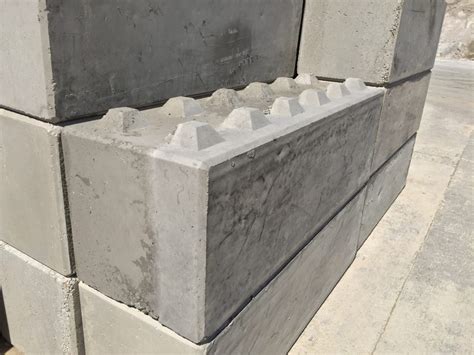 Large Interlocking Concrete Blocks