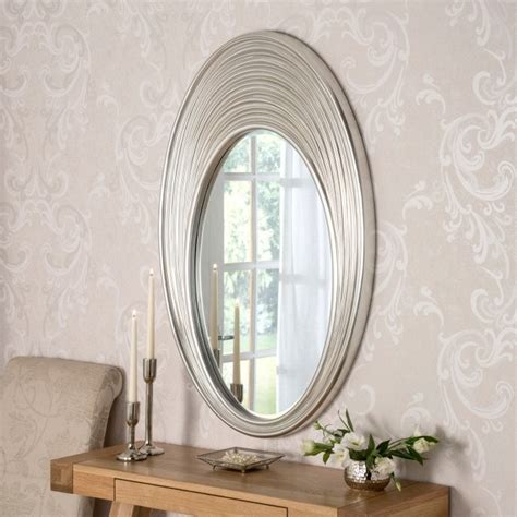 Contemporary Oval Wall Mirror | Contemporary Mirrors | Mirrors