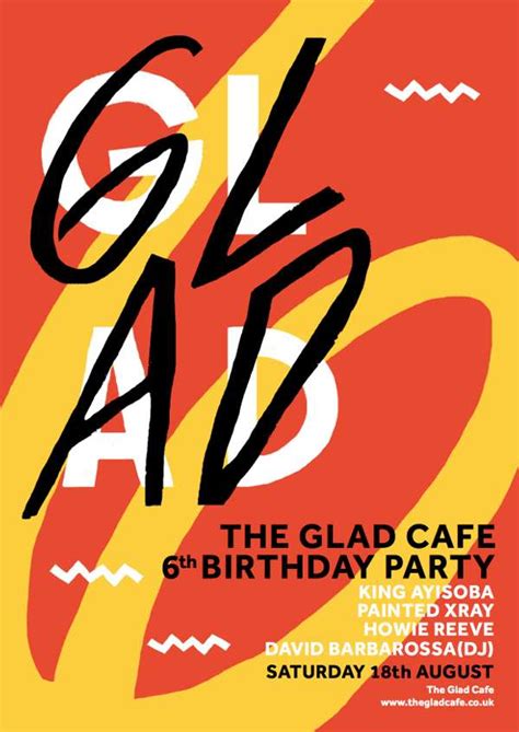 The Glad Cafe, 6th birthday celebration - Glasgow West End