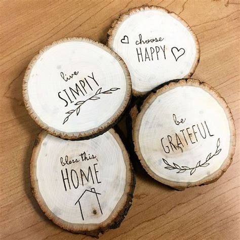 Fun Wood-Burned Coasters for Gifting in 9 Steps – Craft projects for every fan!