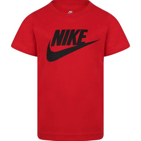 Nike Logo T-Shirt in Red | BAMBINIFASHION.COM