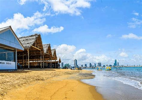 Colombo Port City’s artificial beach opens for public