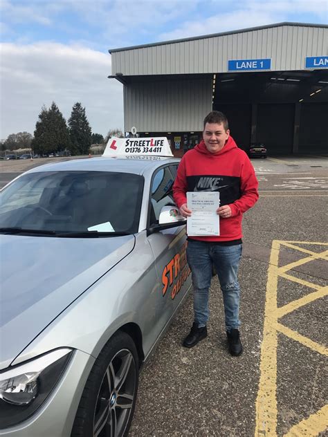 Bobby hutchins, passed his driving this morning… well done 👍🏼🚗 | Streetlife Driving