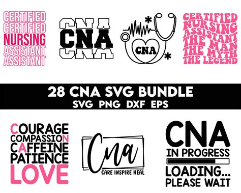 Cna Svg Bundle Nurse Svg Nursing Svg Nurse Life Svg - Etsy