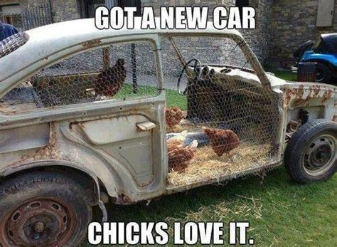 Chick magnet car - Meme Guy