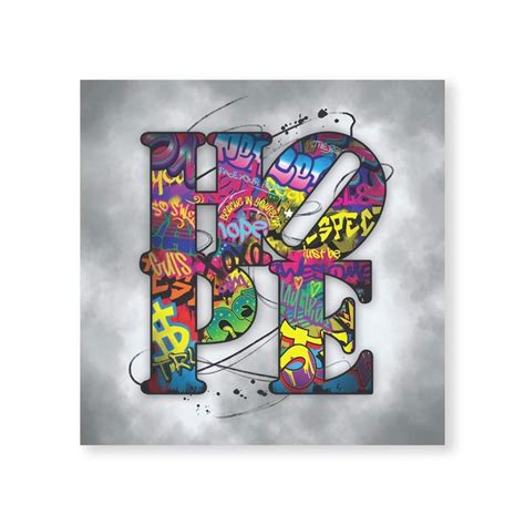 Graffiti Hope Canvas | Canvas prints, Graffiti, Graffiti designs