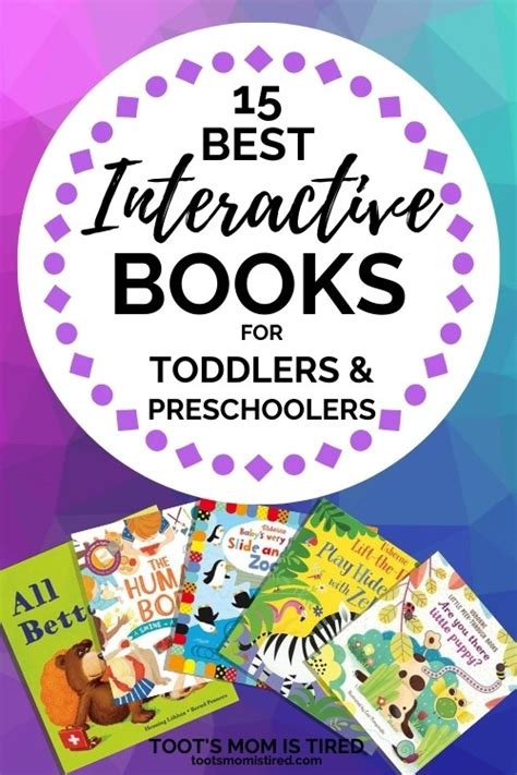 15 Best Interactive Books for Toddlers and Preschoolers - Toot's Mom is ...