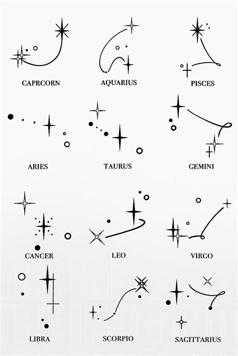 Astrology Tattoo, Horoscope Tattoos, Zodiac Sign Tattoos, Couples ...