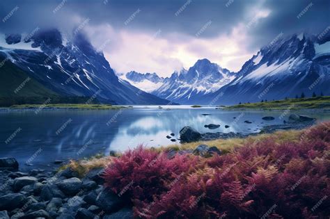 Premium AI Image | Beautiful scenery background 4k 8k 12k