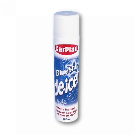 CarPlan Blue Star De Icer Spray Aerosol - 600ml | YMF Car Parts