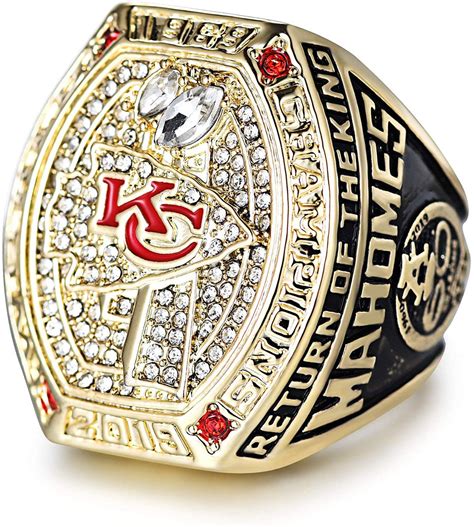 NFL Replica 2019-2020 Kansas City Chiefs Super Bowl Championship Ring ...