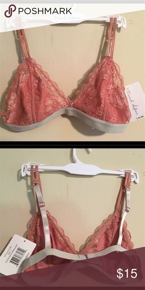 NWT French Affair unlined lace coral bra size S | Bra, Bra sizes, Fashion