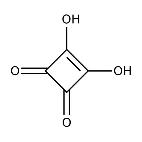 3,4-Dihydroxy-3-cyclobutene-1,2-dione, 99%, ACROS Organics | Fisher ...