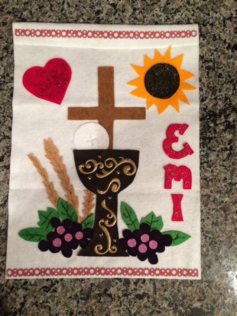 Holy Communion First Communion Banner Ideas - Jenks Molly