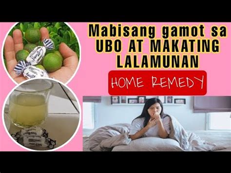 GAMOT SA UBO AT MAKATING LALAMUNAN||Home remedy - YouTube