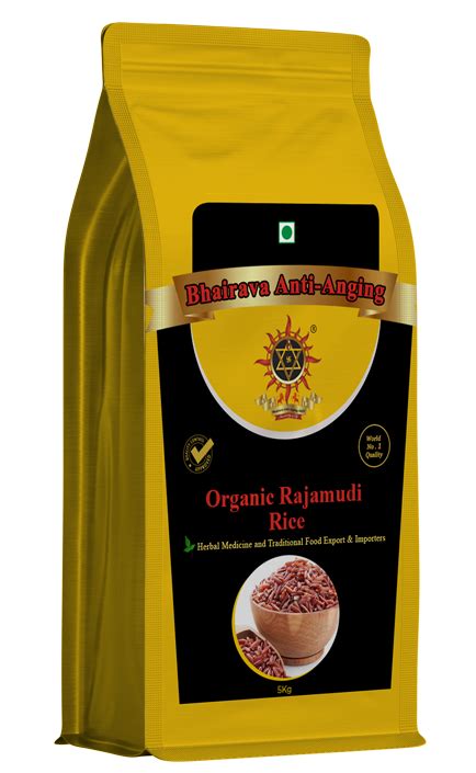 Organic Rajamudi Rice – Bhairava Antiageing