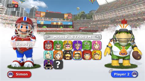 Fan Creates Super Mario Football Game Concept Art