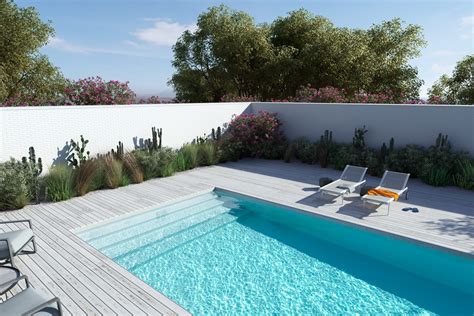 4 Creative Backyard Pool Landscaping Ideas - Latham Pool