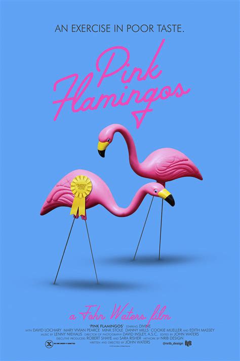 Pink Flamingos (1972) - Alternative Poster | Poster By Joneto