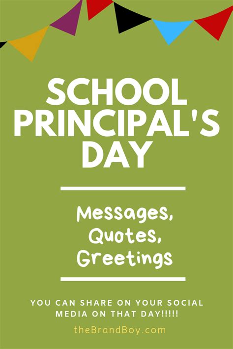 Principal's Day Wishes and Quotes