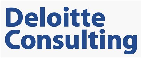 Deloitte Consulting Logo Png Transparent - Deloitte Consulting Logo Vector, Png Download ...