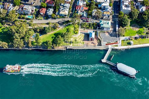 Aerial Stock Image - Balmain East Ferry Wharf