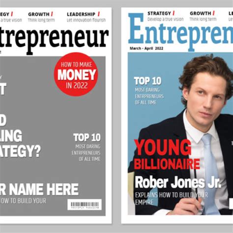 Entrepreneur Magazine Cover - MockoFUN