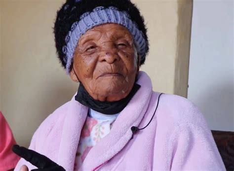 Gogo Johanna Mazibuko believes her longevity can be due to her traditional diet. Could she be ...