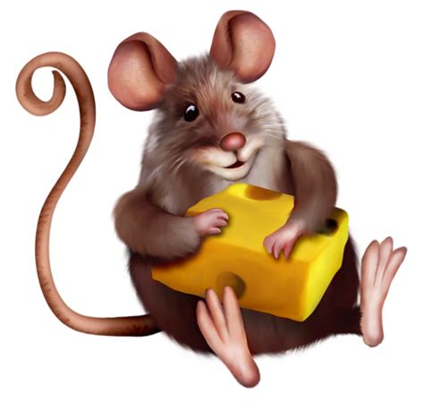 Mouse with Cheese Clipart Cartoon | Gallery Yopriceville - High-Quality ...