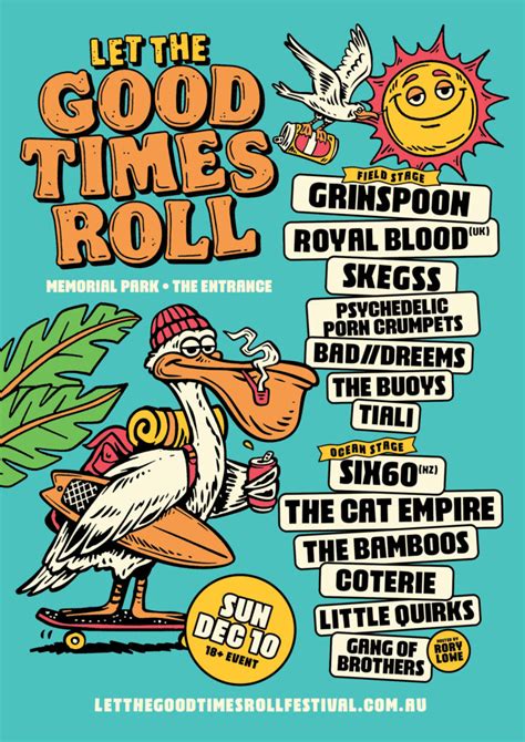 Let the Good Times Roll Festival is coming to the Entrance - Coasties Magazine