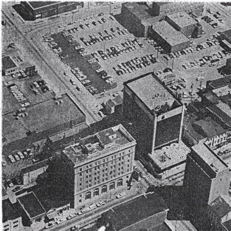 Aerial View of Downtown, c. 1970 :: George C. Crout | Middletown ohio, Ohio history, Aerial view