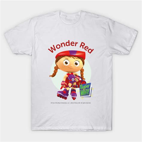 Super Why Wonder Red - Super Why - T-Shirt | TeePublic