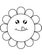 Flower Mask coloring page | Free Printable Coloring Pages