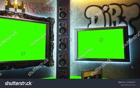 3d Rendering Virtual Studio Music Stage Stock Illustration 2182480207 | Shutterstock