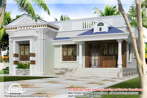 3 bedroom Kerala style single story budget villa | home appliance