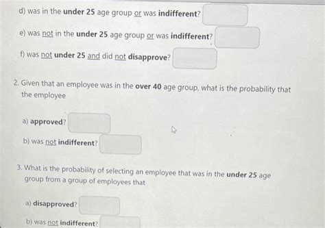 Solved The following joint frequency distribution table | Chegg.com