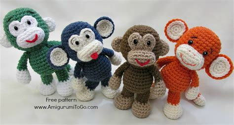 Crochet Monkey Free Pattern by sojala on DeviantArt